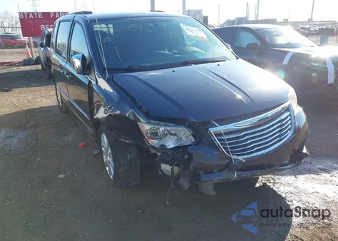2012 Chrysler Town & Country Touring-L from USA, damaged, VIN 2C4RC1CG7CR192718